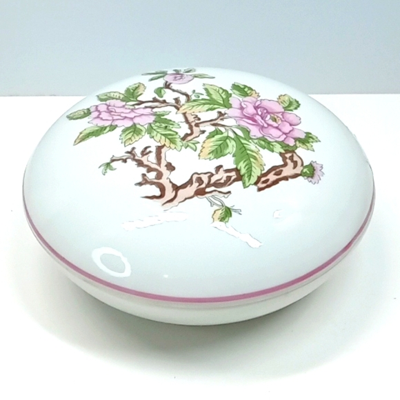 Vintage Made in Japan exclusively for Elizabeth Arden powder jar, trinket dish. - Picture 2 of 9